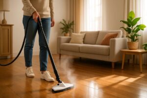 Pulire la casa con il vapore: quali superfici trattare e perché