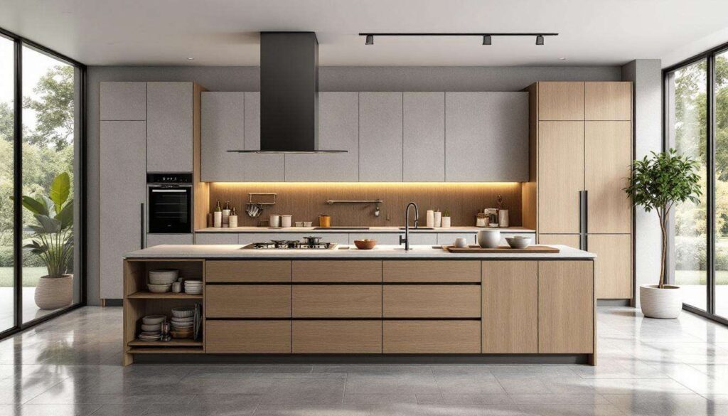 Addio cucina total white: nel 2026 il Made in Italy punta su legno a poro aperto e finiture soft-matt