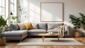 La "regola dei 3 materiali" degli interior designer per creare un soggiorno che non stanca mai