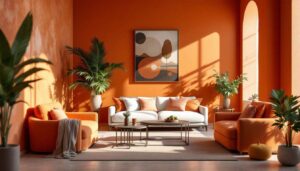 Terracotta, ocra, paprika: i colori speziati che scaldano gli interni italiani senza appesantirli