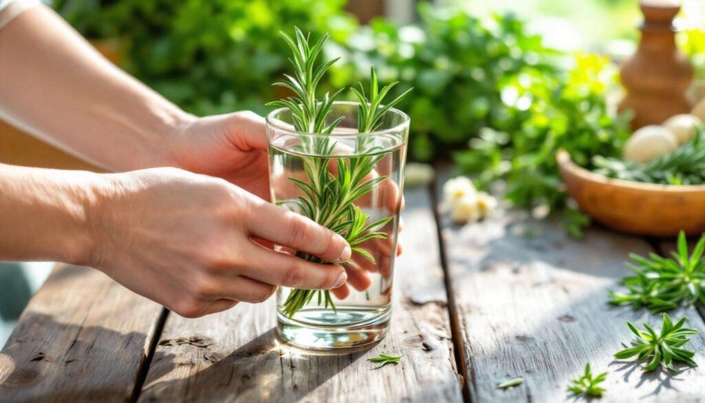 Talee di rosmarino a marzo: il metodo dell'acqua che funziona meglio di quello in terra