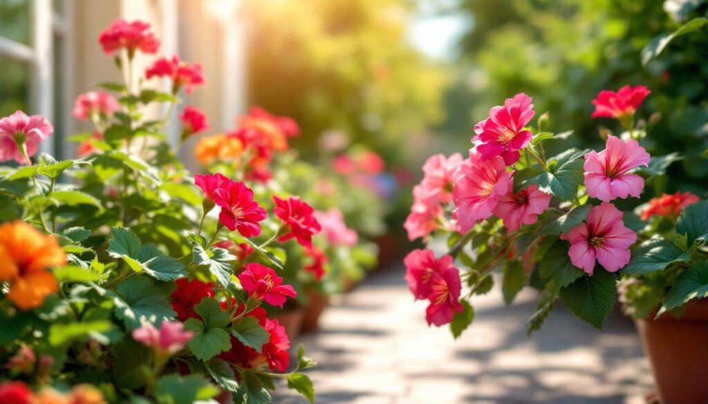 Gerani sul terrazzo: perché chi li pota adesso avrà una fioritura doppia in primavera